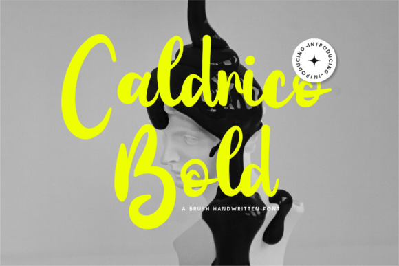 Caldrico Bold: The Brush Font for Impactful Design