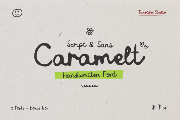Caramelt: A Font with Playful Elegance