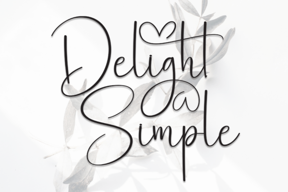 Delight Simple: Whimsical Typography for Modern Design