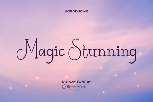 Enchant Your Designs with Magic Stunning Typography