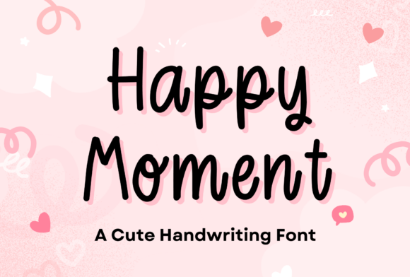 Happy Moment: A Font for Authentic Branding