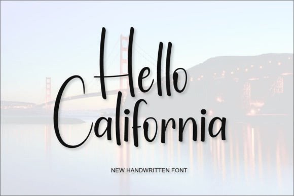 Hello California: Elevate Your Designs with This Trendy Font