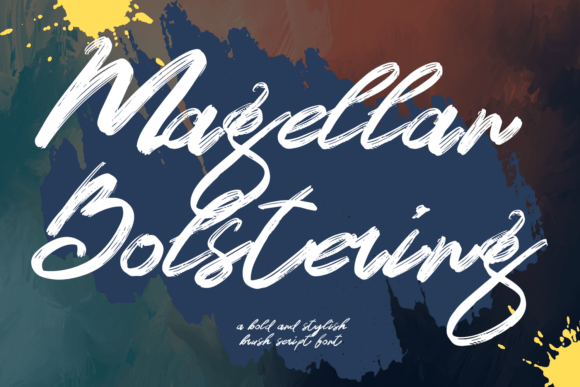 Magellan Bolstering: A Brush Font for Authentic Branding
