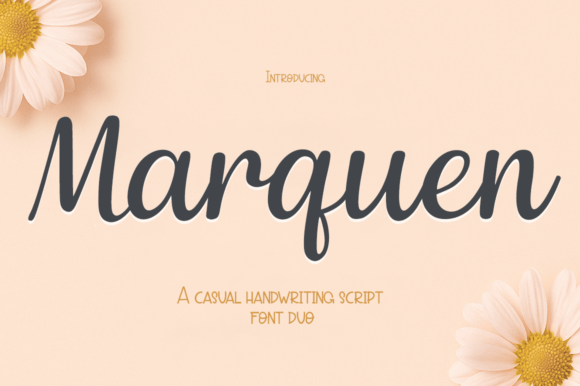 Marquen: The Font Duo for Modern, Artistic Branding