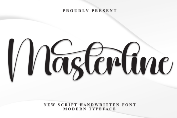 Masterline: A Stylish Script Font for Elegant Design
