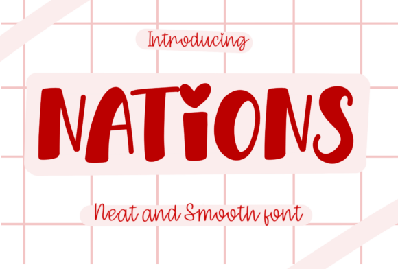 Nations: The Handwritten Font for Authentic Digital Design