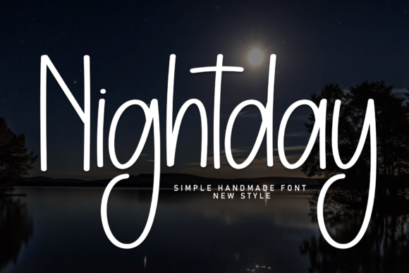 Nightday: A Playful Font for Creative Design