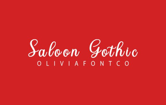 Saloon Gothic: Elevating Design with Handwritten Charm