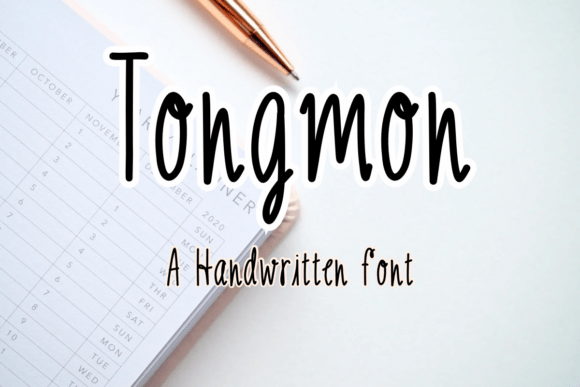 Tongmon: A Playful Font for Modern Design