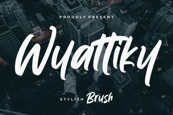 Wyattiky: The Brushed Handwritten Font for Modern Design